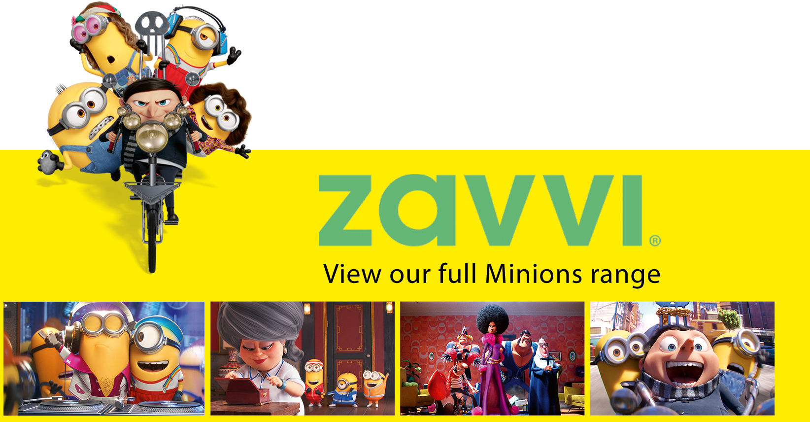 Discover our full Minions Range