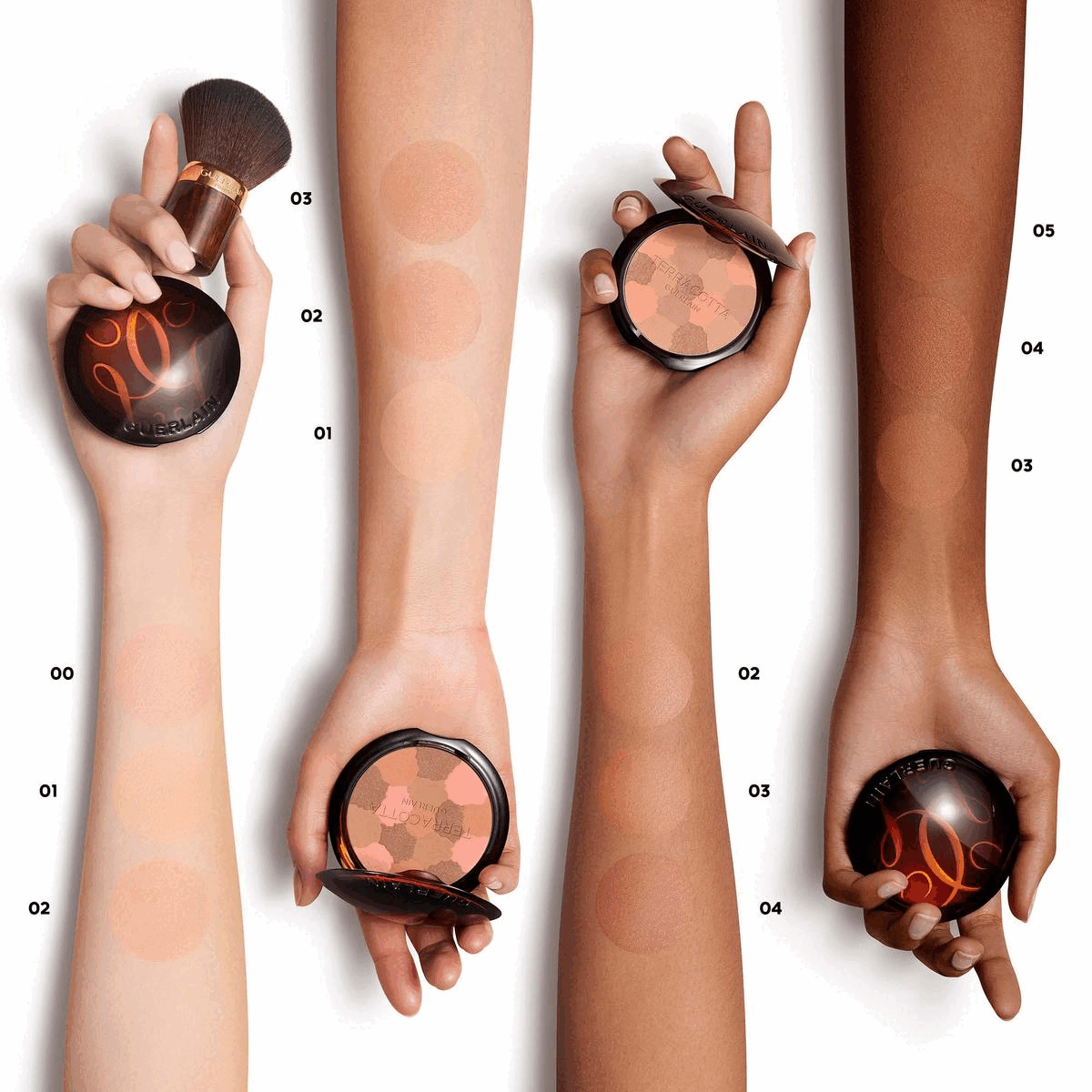 Image 1, swatch imagery. Image 2, 96% naturally derived ingredients