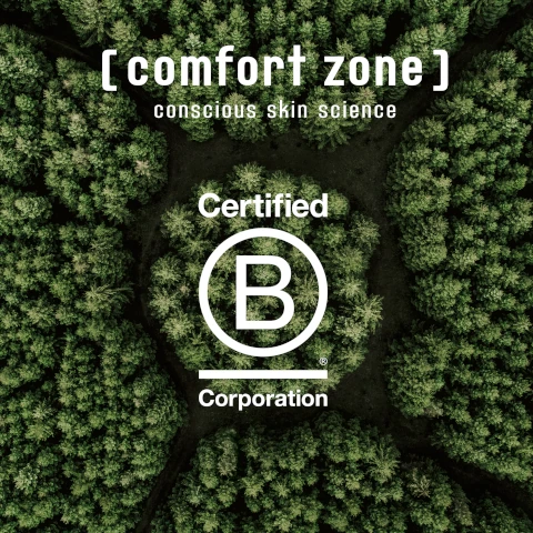 comfort zone conscious skin science. certified b corporation