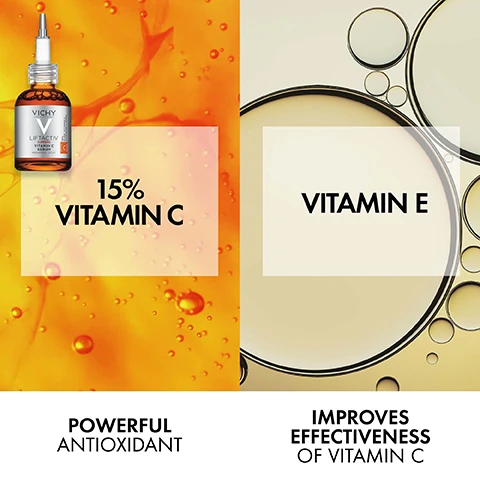 Image 1, hydrate and brighten. when used together vitamin c and hyaluronic acid compliment each other to hydrate, brighten and combat visible signs of aging. Image 2, 15% vitamin C powerful antioxidant. pure hyaluronic acid, hydrates and plumps skin. Image 3, apply 4-5 drops of vitamin c serum. apply 2 drops of mineral 89 booster. Image 4, brighter skin in 10 days. Image 5, dropper fast absorbing, liquid texture. plump lightweight serum texture.