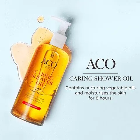 No.1 within body care in Swdish pharmacies . Caring shower oil. Contains nurtutring vegetable oils and moisturises the skin for 8 hours. 
