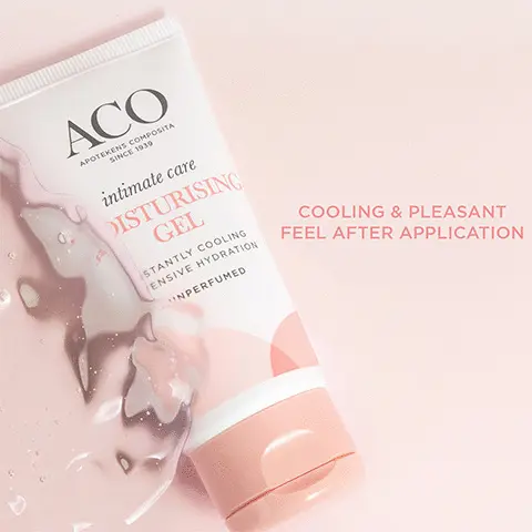 Cooling and pleasant feel after application. 