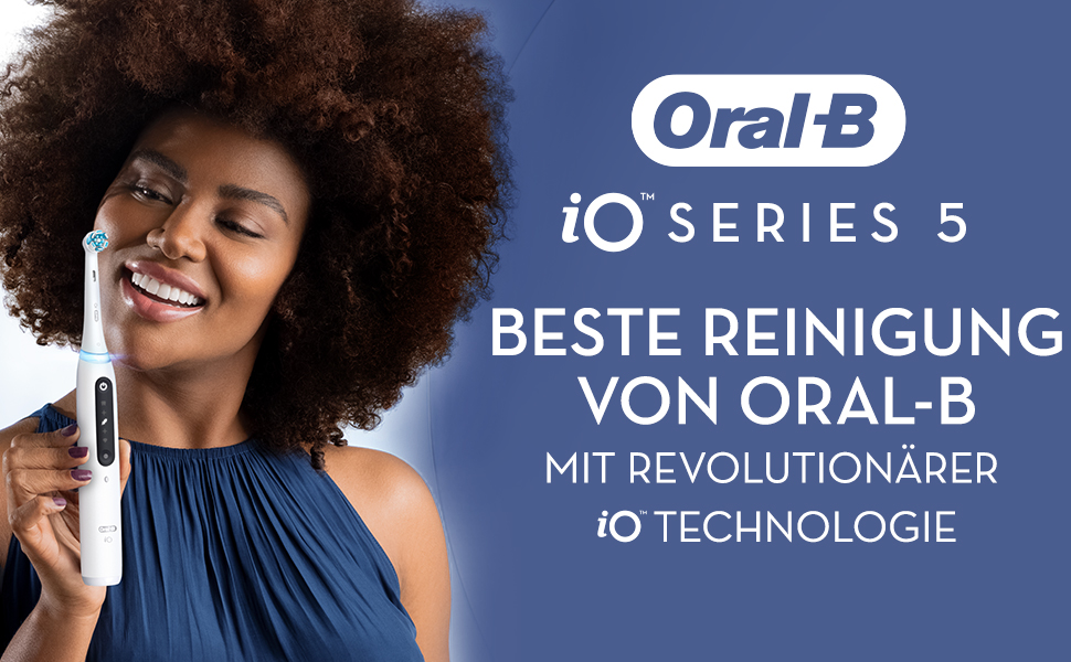 Oral-B iO series 5 beste reinigung von oral-b mit revolutionarer io technologie