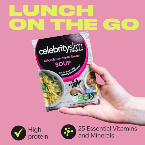 25 vitamins and minerals. Lunch on the Go.