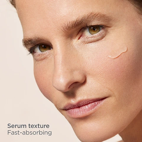 Image 1, serum texture, fast absorbing. image 2, 8 hour lifting effect, energises the skin, minimising signs of fatigue. image 3, results in a flash, prolonged effect 8 hours. image 4, 5 minutes after application users said 100% makes skin look rejuvenated, 100% skin feels softer and smoother, 93% erases signs of fatigue, 90% provides and lifting effect. image 5, lift firm lifting effect, peptide Q10 energizes the skin, contour boost rejuvenates the skin. image 6, shake, then massage half the ampoule's content onto the clean, dry skin of the face neck and chest.