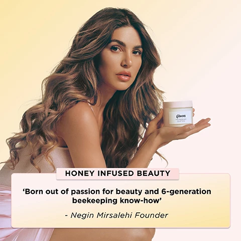 Image 1, honey infused beauty. born out of passion for beauty and 6 generation beekeeping know-how - negin mirsalehi founder. Image 2, deeply nourishes and repairs damaged hair. before and after. hydrates curls and revives shine. Image 3, hydrates and tames frizz improving manageability. before and after, restores elasticity. Image 3, intense nourishment and repair. weightless hydration. improves elasticity and shine. frizz control. deep conditioning treatment under the shower, overnight treatment. suitable for all hair types. Image 4, mirsalehi honey, deeply nourishes for smoother, shinier hair. hydrolyzed wheat protein, conditions, softens and smooths. provitamin B strengthens, moisturizes and repairs hair. Image 5, honey infused hair health routine. Image 6, strengthens damaged hair. boosts shine, deeply nourishes. Image 7, suitable for all hair types.