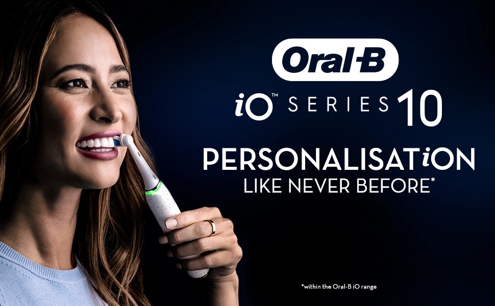 Oral-B iO Series 10 Personalisation like never before. Within the oral-b iO range