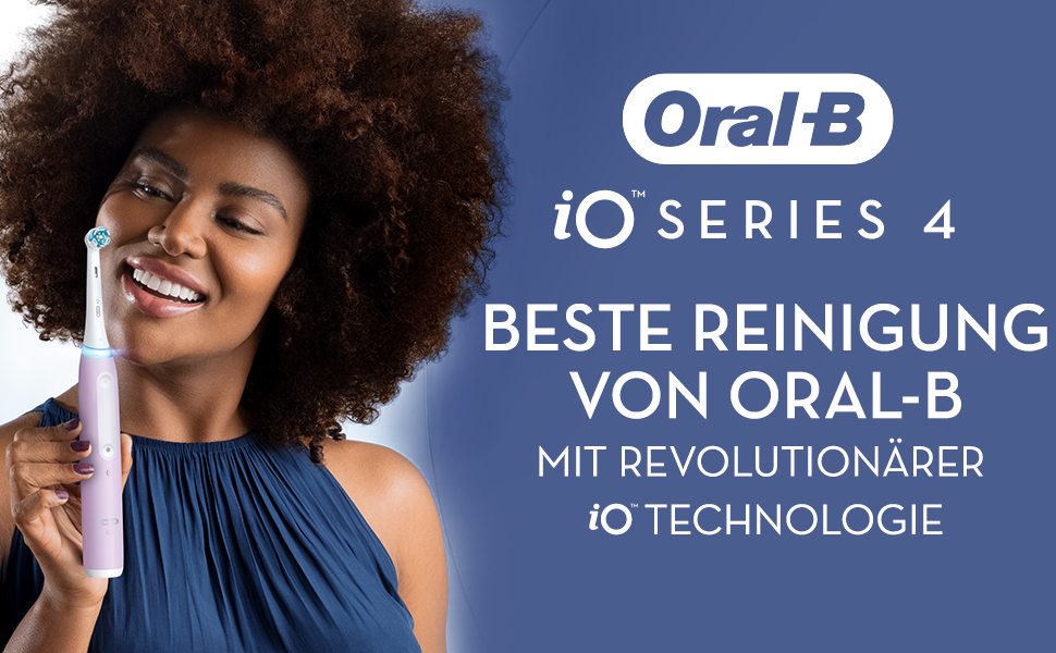 Oral B iO series 4. Beste Reinigung Von Oral B. Mit revolutionarer iO Technologie