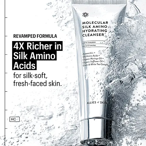 Image 1, Revamped Formula: 4X Richer in silk amino acids for silk soft fresh faced skin. Image 2, 4X Richer in silk amino acids. Image 3, Effective cleansing while leaving skin hydrated softer refined and more radiant. Image 4, Customer 5 star review: The only cleanser you need. It leaves your skin soft and clean, without stripping any moisture. Start your routine with the best product there is on the market. Highly recommend