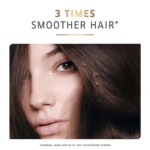 Image 1, 3 times smoother hair. Image 2, Oleology program, 1 shampoo with edds, 2 mask with panthenol, 3 oil with smoothing ingredients. Image 3, Orient-inspired scent.Image 4, Find the perfect partner. Image 5, For all hair types