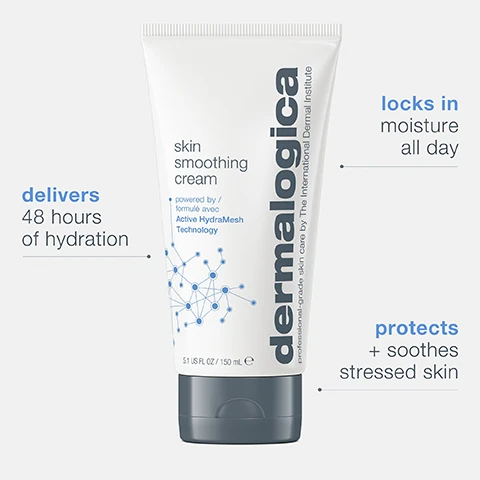 Image 1, delivers 48 hours of hydration. locks in moisture all day. protects and soothes stressed skin. image 2, new jumbo size available