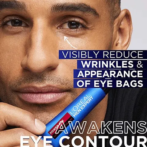 Image 1, visibly reduce wrinkles and appearance of eye bags, awakens eye contour. Image 2, suitable for all skin tones. Image 3, unique combibination micro HA (hyaluronic acid) macro. Image 4, routine 1 = intensely hydrates, 2 = hydrates and revitalises, 3 - smooths eye area