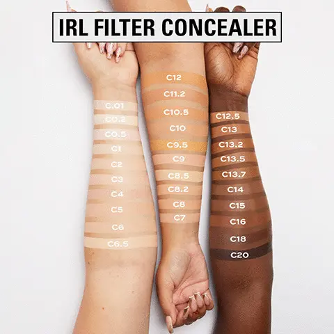 irl filter concealer, unreal results in real life, unreal results in real life. Precision flat tio contour wand