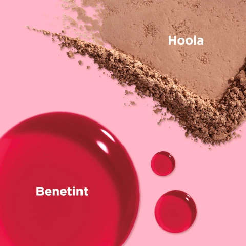 swatches of hoola and benetint