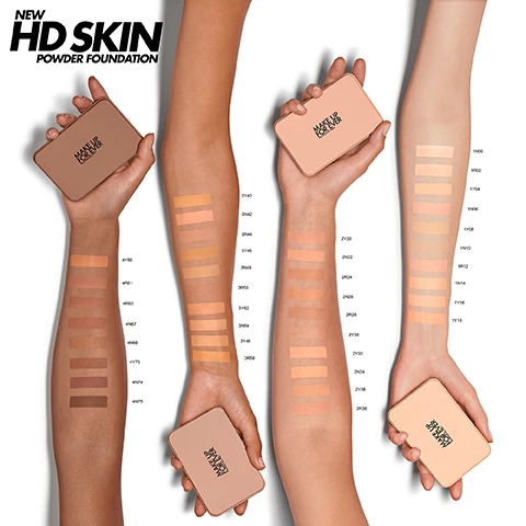 New HD Skin Foundation shades