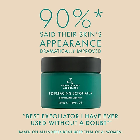 90% said their skin's appearance dramatically improved. best exfoliator i have ever use without a doubt. based on an independent user trial of 61 women