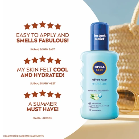 sarah in the south east said easy to apply and smells fabulous. susan in the south west said my skin felt cool and hydrated. maria in london said a summer must have