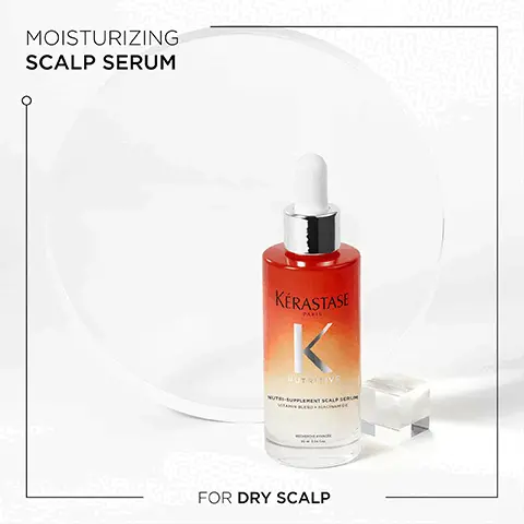Moisturizing scalp serum for dry scalp. Niacinamide. Plant-based proteins.