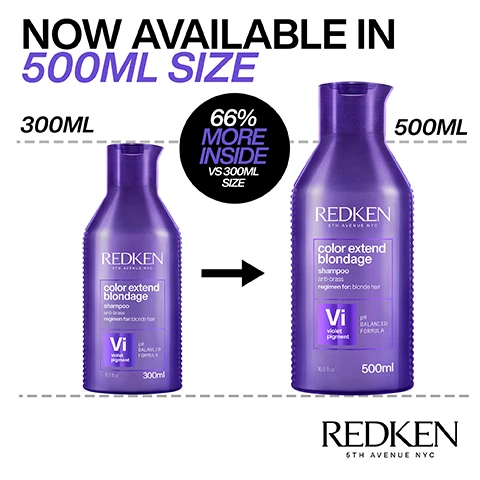 now available in 500ml size. 300ml vs 500ml. 66% more inside vs 300ml size.