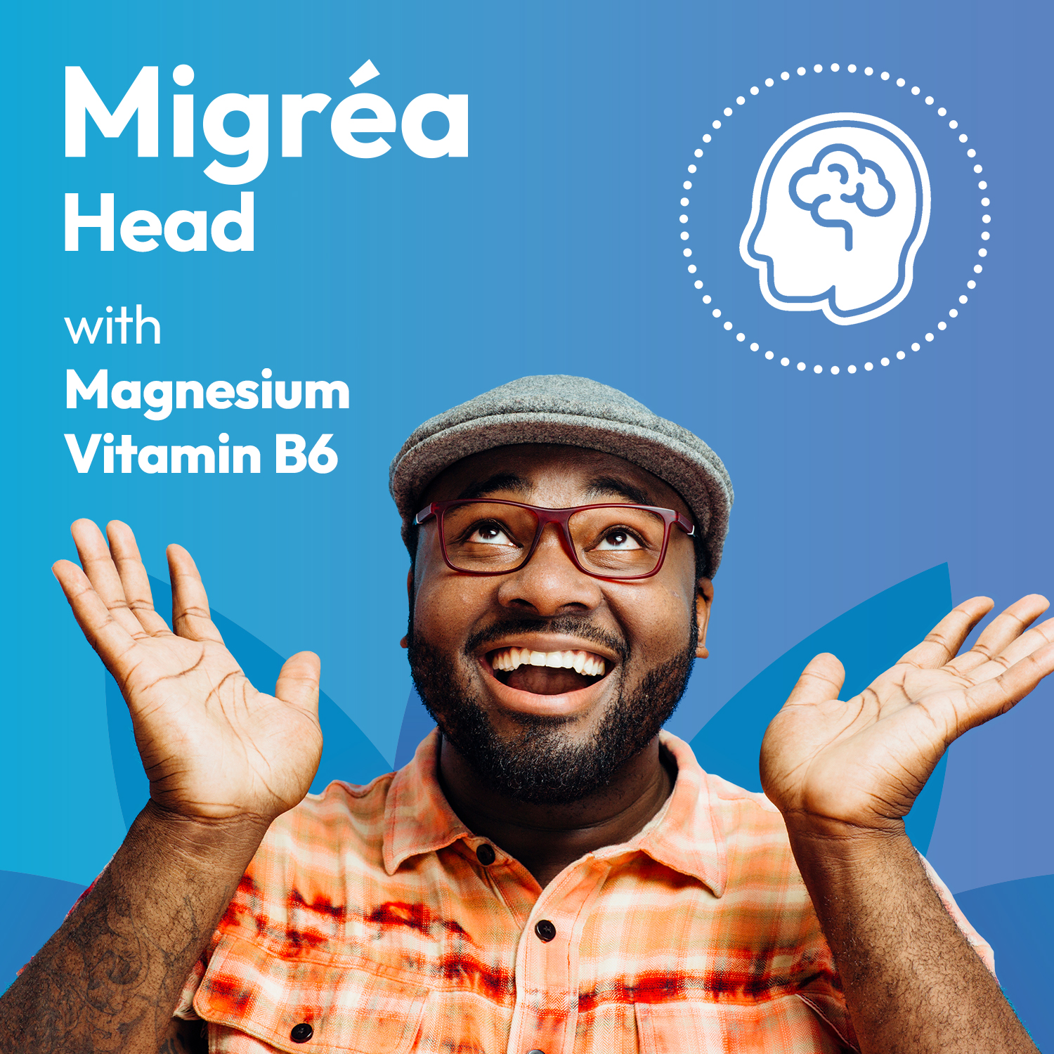 mIGREA HEAD WITH MAGNESIUM VITAMIN b6.