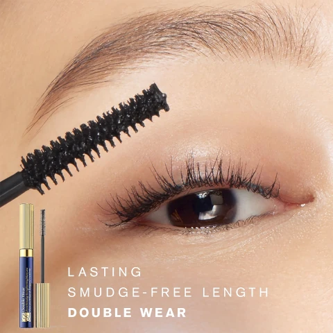 lasting smudge free length, double wear.