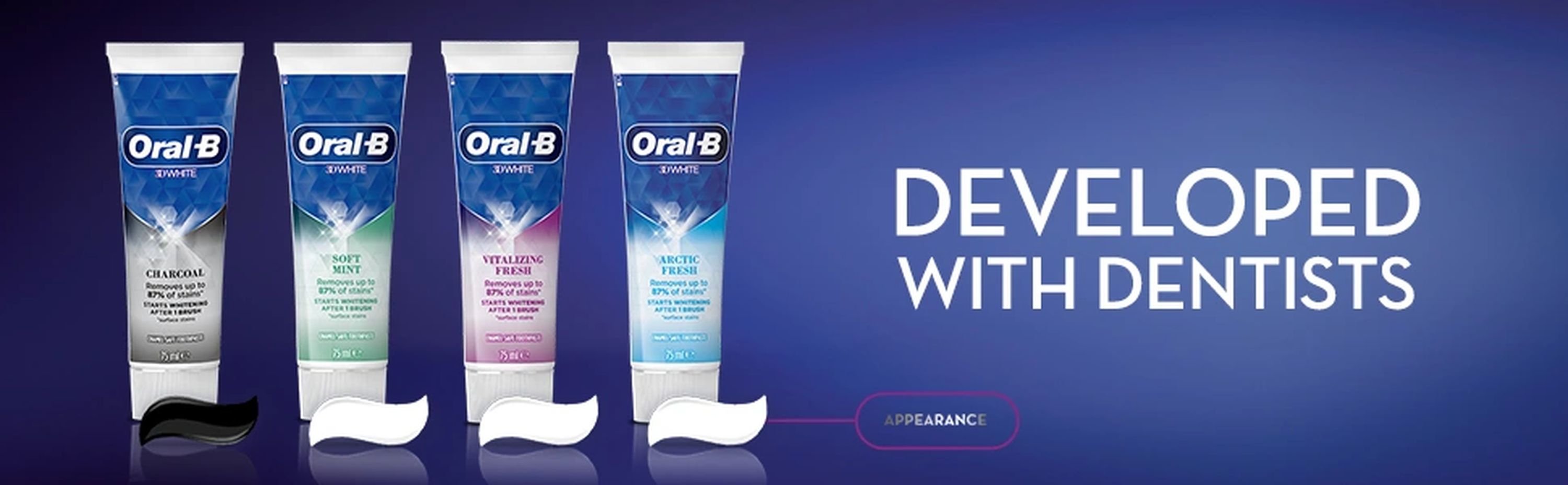 Developed with dentists. Appearance.