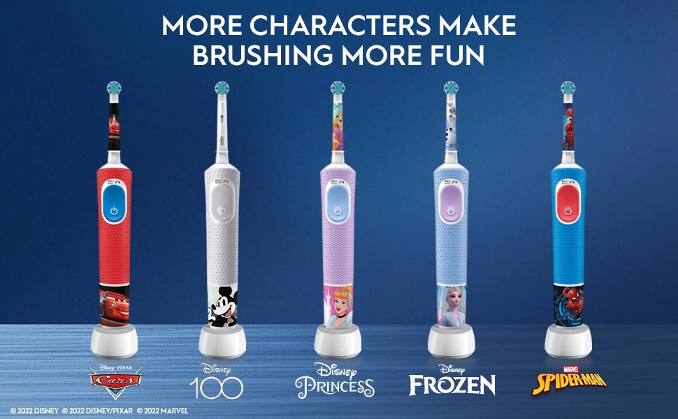Oral B PRO KiDS3+ Superpowered for a super clean FROZEN Disney.