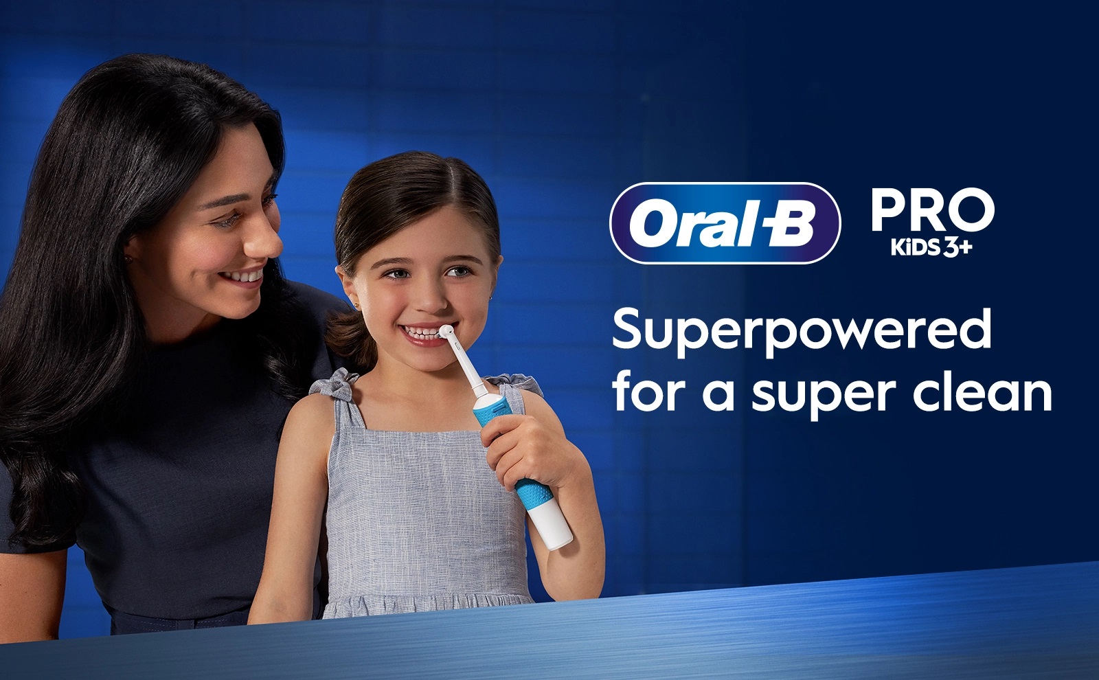 Oral B PRO KiDS3+ Superpowered for a super clean FROZEN Disney.