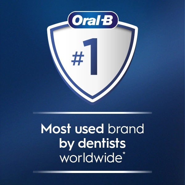 Oral-B #1 Most used brand by dentists worldwide