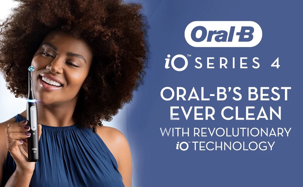 Oral-B iO Series 4 Oral-B's Best EVER CLEAN with revolutionary iO technology