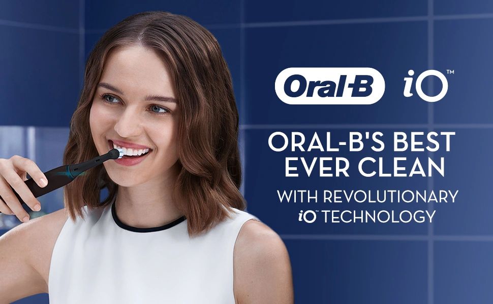 Oral B iO™ ORAL-B'S BEST EVER CLEAN WITH REVOLUTIONARY iO TECHNOLOGY