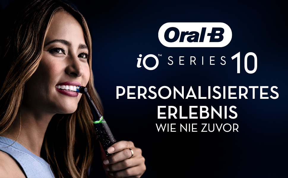 Oral-B iO™ Series 10 PERSONALISIERTES ERLEBNIS WIE NIE ZUVOR