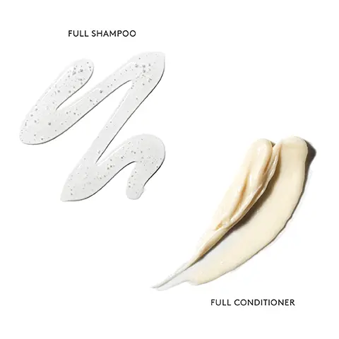 Image 1, full shampoo, full conditioner. Image 2,Key Claims 84% of women said their hair felt thicker. 87% of women said their hair had more body. 86% of women said their hair looked fuller. Consumer Perception Study of 55 women who used Full Shampoo and Conditioner for 1 week (7 uses) Image 3, OUR BRAND IS FREE OF SULFATES. PARABENS. PHTHALATES SYNTHETIC COLORS & DYES. GLUTEN FREE. CRUELTY FREE. VEGAN.