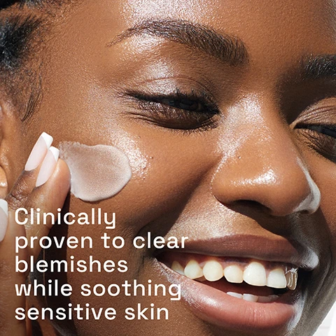 Image 1 - A close-up of a person applying a cream to their face, showcasing clear skin, with the text Clinically proven to clear blemishes while soothing sensitive skin.
              Image 2 - Image shows a green background with a translucent gel blob and three labeled ingredients: Salicylic Acid 0.5% with the text helps minimise breakouts, Prebiotic with the text strengthens skin barrier, and Bisabolol with the text soothes sensitive skin.
              Image 3 - A person holding a tube of Cetaphil Gentle Clear moisturizing balm against a blurred background, with text that reads 48 hour hydration for softer, smoother looking skin and a seal that says Dermatologist Recommended Sensitive Skin.
              Image 4 - Image shows three Cetaphil skincare products for a blemish-prone sensitive skin routine, labeled with steps: Step 1 Cleanse, Step 2 Target, and Step 3 Moisturise, accompanied by the text Blemish-prone sensitive skin routine.
              Image 5 - A hand holds a tube of Cetaphil Gentle Clear face cream against a mint-green tiled background, with a small swirl of the cream on a surface below and text that reads Lightweight, matte finish face cream that does not clog pores.
              Image 6 - A tube of Cetaphil Gentle Clear Mattifying Blemish Moisturizer is displayed on a tiled surface, with text that reads Skin Sensitivity 5 Signs and Defends Against Dryness, Irritation, Roughness, Tightness, Weakened Skin Barrier.
              Image 7 - A logo featuring the word Cetaphil with the text #1 DERMATOLOGIST RECOMMENDED CLEANSING BRAND below it, set against a blue background with green and light blue curves.