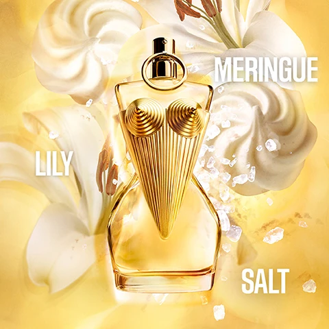 meringue, lily and salt