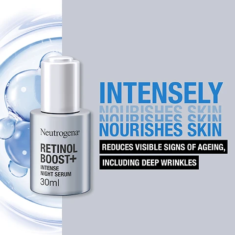 Image 1, intensely nourishes skin. reduces visible signs of ageing, including deep wrinkles. image 2, developed with dermatologists. image 3, recyclable bottle. always right dosage. image 4, concentrated formula, fast absorbing. image 5, grejka, received free product as part of the home tester club said = adore this product, i feel younger, my skin is brighter and reduced fine lines after 1 month of use. image 6, 1 week = 81% saw smoother looking skin. 4 weeks = 86% said skin felt nourished. 8 weeks 80% said wrinkles were less visible. self assessment with 35 volunteers, daily application. image 7, clinically proven efficacy.