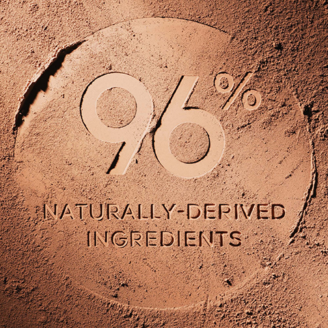 96% naturally derived ingredients