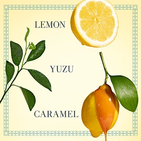 lemon, yuzu and caramel