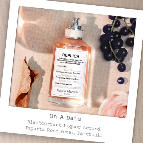 on a date - blackcurrant liquor accord, isparta rose petal, patchouli