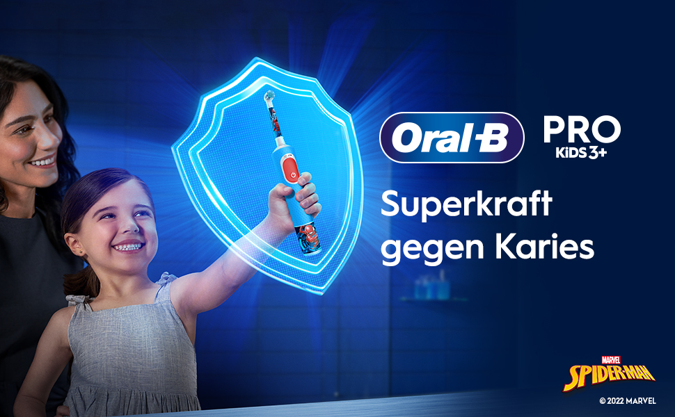 Oral-B Pro Kids 3+. Superkraft gegen Karies