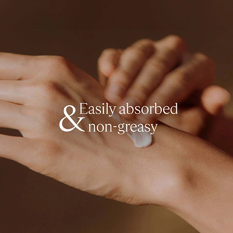 Image 1 - A close-up of a hand applying a cream to the wrist, with the text Easily absorbed & non-greasy displayed prominently.
              Image 2 - A persons hand holds a tube of LOccitane cream with a visible flip cap, and text near the cap reads CONVENIENT FLIP CAP.
              Image 3 - A persons hands hold a small tube of hand cream while text above reads 100% Recyclable and the words Reducing Waste are displayed in the upper corner.