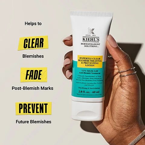 Image 1, helps to clear blemishes. fade post blemish marks. prevent future blemishes. image 2, sorry blemishes we're tough. step 1 = daily blemish moisturiser, prevent future blemishes. step 2 = invisible liquid blemish patch, target blemishes on the spot. image 3, 1.2% salicylic acid - helps clear blemishes and prevent future blemishes. 2% niacinamide - helps visibly fade post blemish marks. postbiotic lactobacillus ferment and glycerin. reinforces skin's barrier and boosts moisture levels to minimise discomfort and dryness. image 4, notice the difference in as little as three days. triple action efficiacy targets the causes of blemishes. image 5, 1 = cleanse. 2 = prevent. 3 = hydrate. 4 = treat.