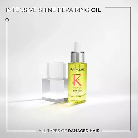 Image 1, intensive shine repairing oil. all types of damaged hair. image 2, before and after. full premiere routine and styling. image 3, transparent, enveloping oil, premiere intensive shine repairing oil.Image 4,Instrumental test on bleached hair after continued use of the full Premiere outings non-bleached hair PREMIÈRE RANGE RESTORES HAIR'S ORIGINAL STRENGTH* DUAL ACTION REPAIR HAIRCARE FREES HAIR FROM CALCIUM BUILDUP THAT LEADS TO BREAKAGE HELPS RECONNECT BROKEN KERATIN LINKS ERASTA image 5, sensorial textures. premiere. image 6, hovig etoyan global professional ambassador says damaged hair is the number 1 concern in our salon. it is great to now have a complete exclusive protocol to offer the best repair to our clients. image 7, edine ehbich kerastase scientific director says women report persistent hair damage despite using various repairing product. the problem - excessive calcium in rinsed water weakens hair. premiere helps repair the hair with citric acid to remove the calcium and glycine to repair the damage. 