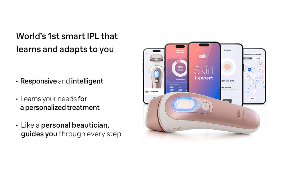 Braun IPL Pro 7 PL7387 Beauty Set – World's 1st smart IPL