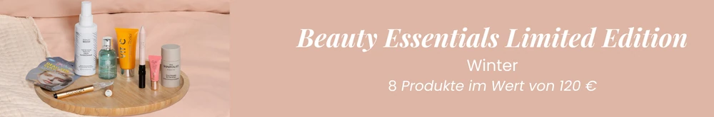 beauty essentials limited edition winter. 8 produkte im wert von 120 euro