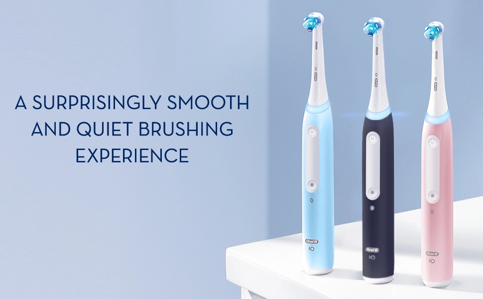 A surprisingly smooth and quiet brushing experience.