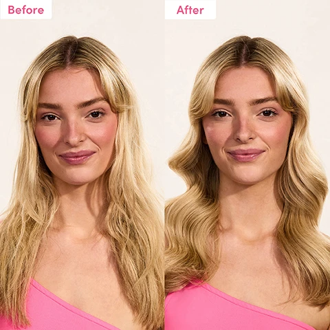 image 1, before and after. image 2, sweet repair shampoo and conditioner. repairing haircare for damaged hair. step 1 = shampoo. step 2 = conditioner.