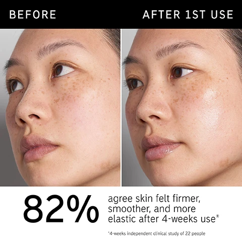 Image 1 - Image shows a side-by-side comparison of a womans face labeled Before on the left and After 1st Use on the right, with visible text stating 82% agree skin felt firmer, smoother, and more elastic after 4-weeks use and a note that its based on a study of 22 people.
              Image 2 - A clear bottle of hyaluronic acid serum with a dropper on top, displaying text that reads Daily hydration essential for ALL skin types, Instantly hydrates and plumps, and Fast-absorbing formula, non-sticky or tacky, along with the brand name THE INKEY LIST.
              Image 3 - Close-up of a womans face displaying hydrated skin, with visible text stating Clinically proven to deliver instant hydration, 82% All skin types can experience dehydration. For this reason, keeping skin hydrated is an essential step for everybody, no matter your age, skin type, or skin concerns, and 86% Agree the serum is quick absorbing, lightweight, and non-tacky.
              Image 4 - Image shows a light background with droplet designs and text listing product ingredients: 2% Multi-Molecular Hyaluronic Acid delivers hydration across multiple layers of the skin and Matrixyl™ 3000 Peptide visibly plumps, firms, and smooths.
              Image 5 - Image of a woman with a drop of serum on her cheek, with text that lists FAQs about hyaluronic acid serum and moisturizers, including questions on when to use them and their benefits. The visible text reads: FAQ HOW DO I KNOW IF I NEED HYALURONIC ACID SERUM IN MY ROUTINE? All skin types can experience dehydration. For this reason, keeping skin hydrated is an essential step for everybody, no matter your age, skin type, or skin concerns. DO I NEED TO USE MOISTURISER ON TOP? Yes, always. Applying a moisturizer after will help to seal all that hydration into the skin for longer-lasting results.
              Image 6 - An abstract, transparent gel-like substance is shown against a light background, with text above that reads How to layer your routine, and below are numbered circles with the words 1 Clean, 2 Hydrate, 3 Treat, 4 Moisturize, and 5 SPF.
              Image 7 - A hand holding a bottle of serum with a droplet falling onto the fingertip, accompanied by icons indicating AM and PM and the text When to apply.
