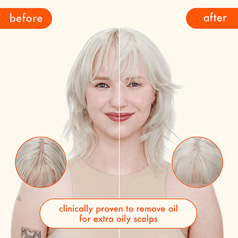 before, after. clinically proven to remove oil for extra oily scalps. clinically proven to remove more oil than our traditional dry shampoo* *WHEN COMPAREO TO OUR TRADITIONAL PERX UP ORY SHAMPOO. how to use perk up ultra
              shake well, spray 8 inches away from roots in a sweeping motion, wait 30 seconds and massage into scalp or brush through.
              silicone free, paraben-free, phthalate-free, sles + sis free, color safe, cruelty free
              vegan