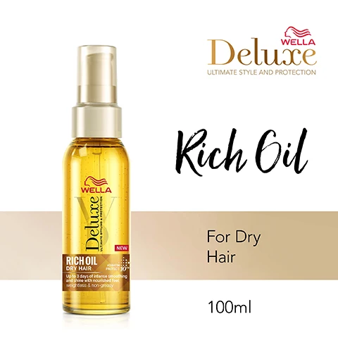 Image 1, rich oil for dry hair. image 2, boosts 10 signs of healthy hair. up to 3 day benefits. protects coloured hair. keratin protect 10 complex. hair type and colour differentiation. coconut, avocado and camellia seed oils. free of animal derived ingredients. image 3, keratin protect 10 = anti frizz, anti breakage, shine, nourishment, UV protection, easier styling, manageability, smoothness, detangling, suppleness. image 4, gentle to hair and scalp dermatologically tested. formulated without animal derived ingredients. image 5, up to 3 days of intense smoothing and shine with nourished feel. image 6, discover oil infused collection. rich oil for dry hair. oil infused lotion spray for dream sleek and nourish. oil infused cream gel = supreme definition.